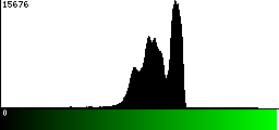 Green Histogram
