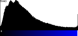 Blue Histogram
