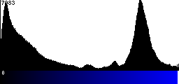 Blue Histogram