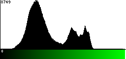 Green Histogram