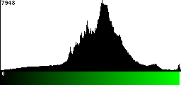 Green Histogram