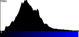 Blue Histogram