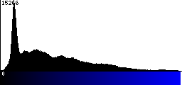 Blue Histogram