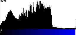 Blue Histogram
