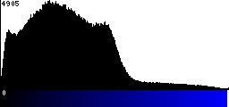 Blue Histogram