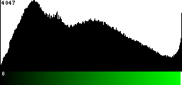 Green Histogram