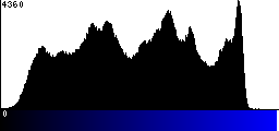 Blue Histogram