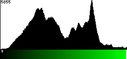 Green Histogram
