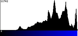 Blue Histogram
