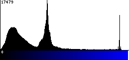 Blue Histogram