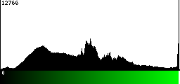 Green Histogram