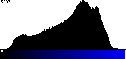 Blue Histogram