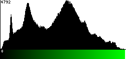 Green Histogram