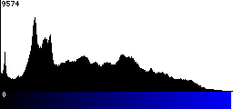 Blue Histogram
