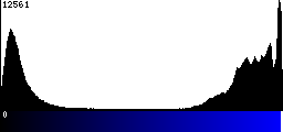 Blue Histogram