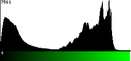 Green Histogram