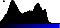 Blue Histogram