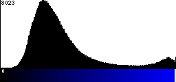 Blue Histogram