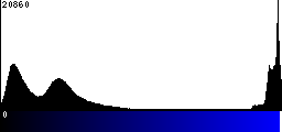 Blue Histogram