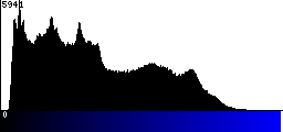 Blue Histogram
