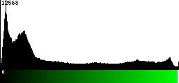 Green Histogram