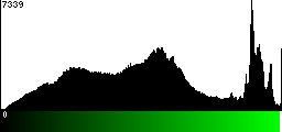 Green Histogram