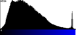 Blue Histogram