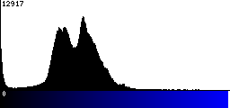 Blue Histogram