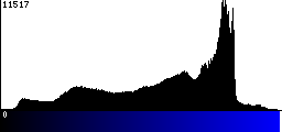 Blue Histogram