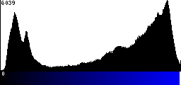 Blue Histogram
