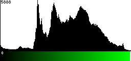 Green Histogram