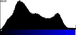 Blue Histogram