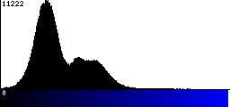 Blue Histogram