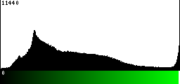 Green Histogram