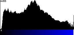 Blue Histogram