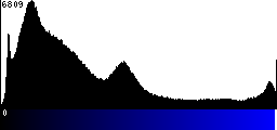 Blue Histogram