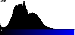 Blue Histogram