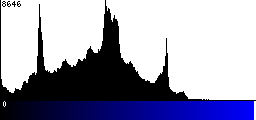 Blue Histogram