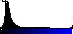 Blue Histogram