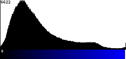 Blue Histogram
