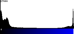 Blue Histogram