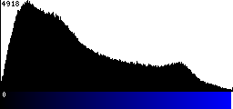 Blue Histogram