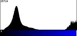 Blue Histogram