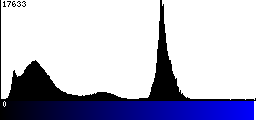 Blue Histogram