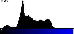 Blue Histogram