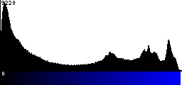 Blue Histogram