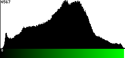 Green Histogram