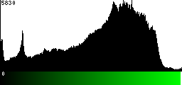 Green Histogram