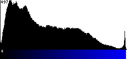 Blue Histogram