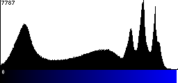 Blue Histogram